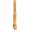 Ekena Millwork Saratoga Rough Sawn Timber Gable Bracket, Western Red Cedar, 84"W x 45"H x 4"D x 6"F, 13/12 Pitch GBW084X45X0406SAR00RWR - alternate 3